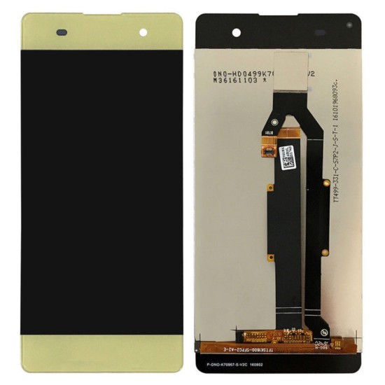 TOUCH+DISPLAY SONY XPERIA XA F3111 F3113 F3115 DOURADO